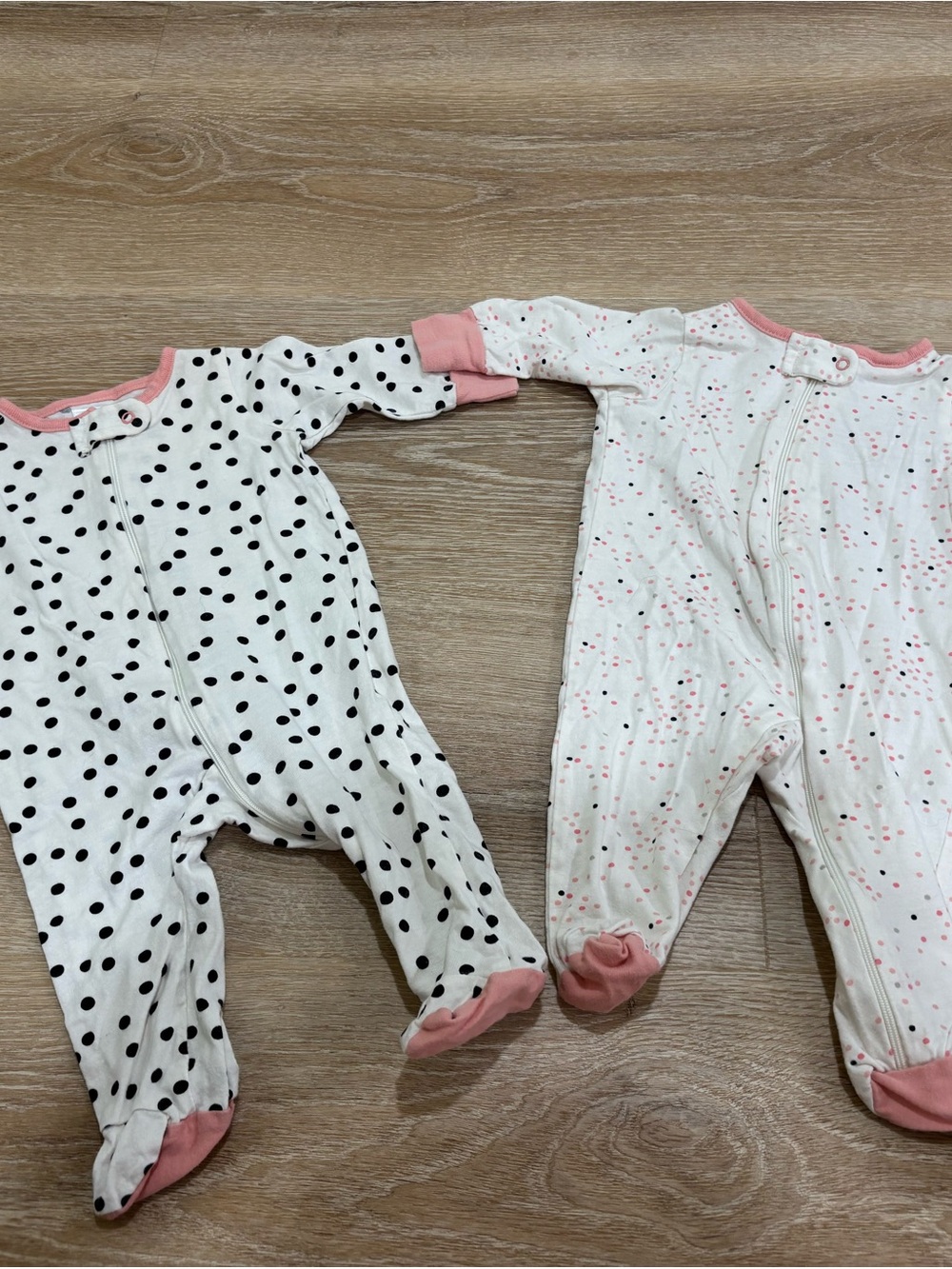 Gerber Onesies 0-3 Month Pajamas 2 Pack